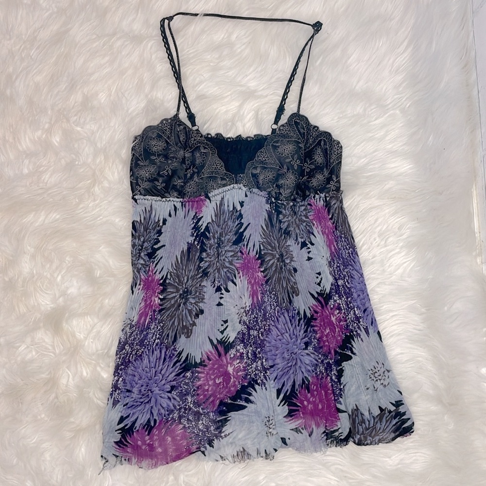 Free People floral burst camisole top - Picture 5 of 11